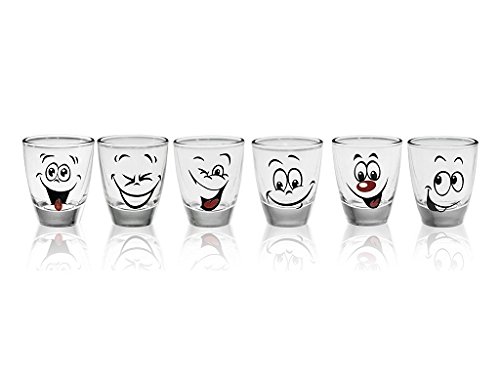 6 Schnapsgläser mit Motiv Tequilagläser Schnaps Shots Stamper Wodkagläser Humor 6 Schnapsgläser mit Motiv Tequilagläser Schnaps Shots Stamper Wodkagläser Humor von Sendez