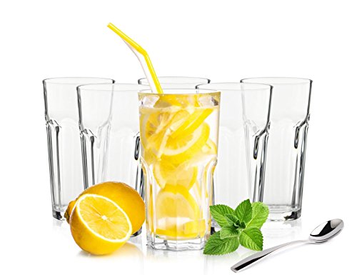 Sendez 6 Cocktailgläser 420ml Longdrinkgläser Kaffeegläser Caipirinha Gläser Trinkgläser Saftgläser Sendez 6 Cocktailgläser 420ml Longdrinkgläser Kaffeegläser Caipirinha Gläser Trinkgläser Saftgläser von Sendez