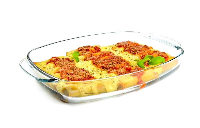 Sendez Backform Auflaufform 3,6L Glasbräter Lasagneform Backblech Kuchenform von Sendez