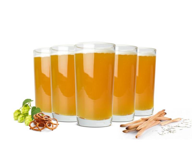 Sendez Cocktailglas 6 Cocktailgläser mit weißem Rand 550ml Longdrinkgläser Saftgläser Trinkgläser, Glas von Sendez