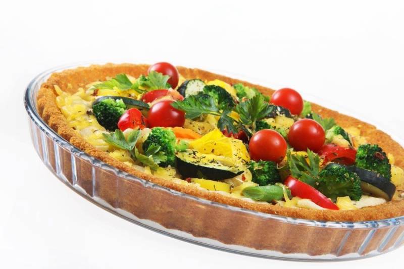 Sendez Tarteform Ø28cm Obstkuchenform Quicheform Backform Auflaufform von Sendez