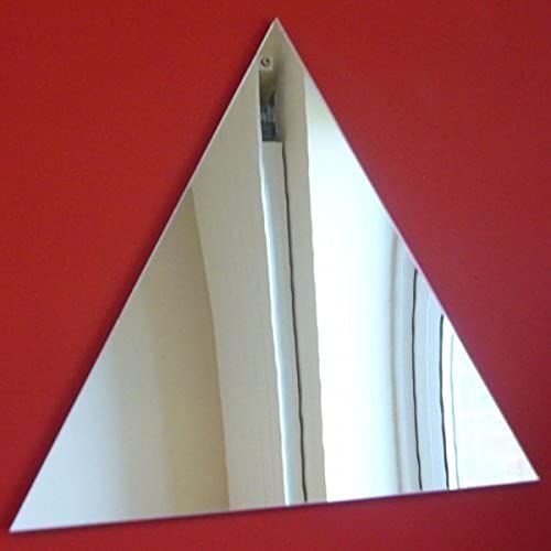 Super Cool Creations Dreieckiger Spiegel, 20 x 20 cm von Super Cool Creations