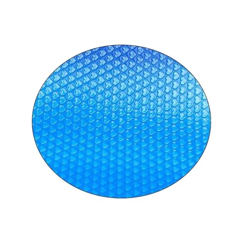 Pool Solarabdeckplane, Solar Poolabdeckung, Solar Heizung Solarabdeckung Wärmeplane Folie Blau Zuschneidbar von Senermter