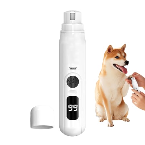Senermter Elektrischer Hund Nagel Trimmer - Katzen Krallenschleifer Leise Trimmer | 3-Stufen Tierpflege Werkzeuge Für Kleine Mittelgroße Große Tiere Welpe Kätzchen Hase Krallen Senermter Elektrischer Hund Nagel Trimmer - Katzen Krallenschleifer Leise Trimmer | 3-Stufen Tierpflege Werkzeuge Für Kleine Mittelgroße Große Tiere Welpe Kätzchen Hase Krallen von Senermter