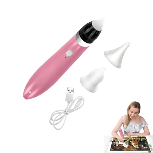 Senermter Elektrischer Schmuckstein-Malstift | Ohne Strassstein Malstift Werkzeug - Präzisionswerkzeug für Bastelzubehör Kreativgeschenke für Frauen Feiertags Bastelenthusiasten Geburtstag Erene Hobby von Senermter