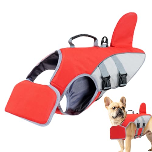 Senermter Tier Schwimmweste - Hunde Schwimmweste Mit Rettungsgriff | Schwimmhilfe Mit Verstellbarem Gurt Für Fluss See Meer Pool Teich Kajak Senermter Tier Schwimmweste - Hunde Schwimmweste Mit Rettungsgriff | Schwimmhilfe Mit Verstellbarem Gurt Für Fluss See Meer Pool Teich Kajak von Senermter