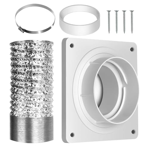 Senermter Tragbares AC Lüftungs Kit - Klimaanlagen Fenster Dichtungsset - Adapter Verstellbarer Längenverbinder Für Belüftung Zuhause Wohnung Keller Senermter Tragbares AC Lüftungs Kit - Klimaanlagen Fenster Dichtungsset - Adapter Verstellbarer Längenverbinder Für Belüftung Zuhause Wohnung Keller von Senermter