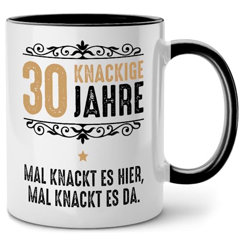 30 knackige Jahre Tasse mit Spruch, 30 Geburtstag Frauen, Geschenke für Männer zum 30 Geburtstag, Geschenkideen Geschenk, 30 Jahre Geburtstagsgeschenk von Seness