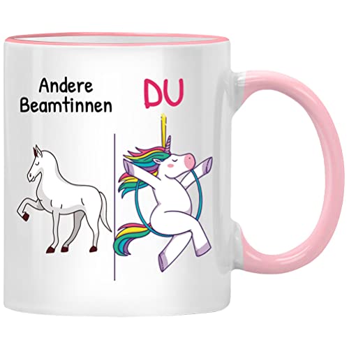 Andere Beamtinnen Du Einhorn Tasse, Einhorntasse, Beamtin auf Lebenszeit Geschenk Beamter Geschenke Ich bin im Ruhestand Kaffeetasse für Beamte lustig von Seness