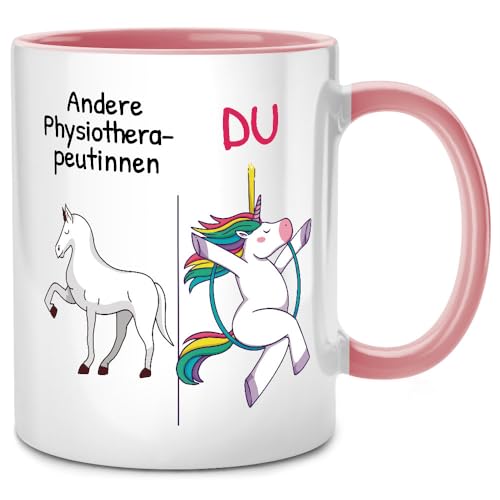 Andere Physiotherapeutinnen Du Einhorn Tasse, Einhorntasse, Physiotherapeut Geschenk Physiotherapeuten Geschenke, Physio Physiotherapie, Therapeutin von Seness