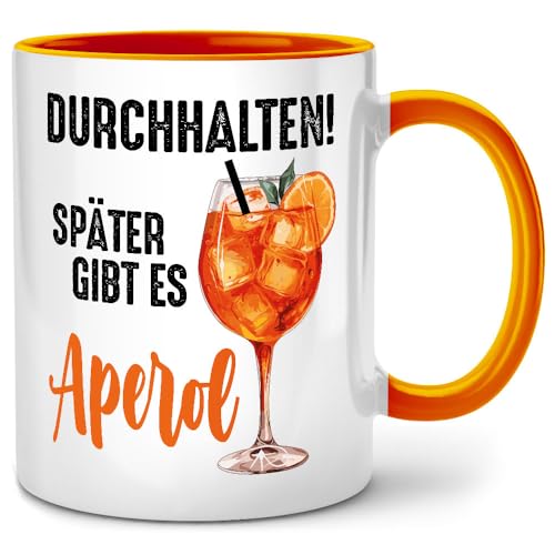 Seness Durchhalten später gibt es Aperol Tasse mit Spruch lustig, Kaffeetasse Witzige Alkohol Geschenke für Frauen, Aperol Geschenk Kollegin, Holy Aperoli, Abschiedsgeschenk Kollegen, beste Freundin Seness Durchhalten später gibt es Aperol Tasse mit Spruch lustig, Kaffeetasse Witzige Alkohol Geschenke für Frauen, Aperol Geschenk Kollegin, Holy Aperoli, Abschiedsgeschenk Kollegen, beste Freundin von Seness