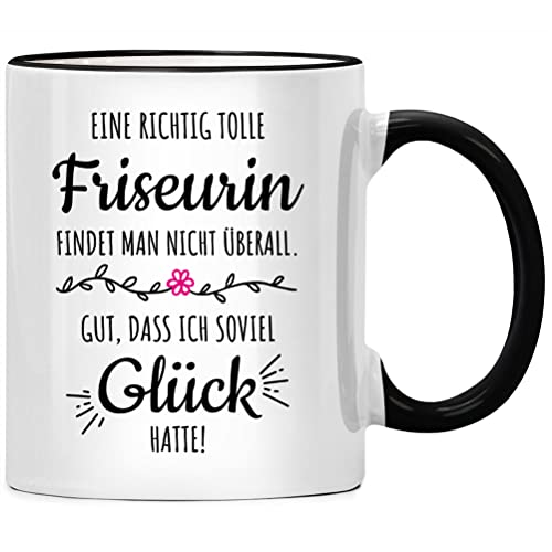 SENESS Eine richtig tolle Friseurin Tasse, Hairstylist Friseur Geschenke, Friseur Zubehör, Friseurin Geschenk, beste Friseurin der Welt, Friseureinrichtung von Seness