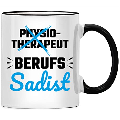 Ich bin Physiotherapeut Berufssadist Tasse Geschenk Beste Physiotherapeuten Geschenke Danke für Alles Physiotherapie Bester Therapeut Therapeutin von Seness