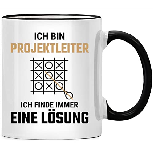 Ich bin Projektleiter Tasse Lösung, Bester Chef Abteilungsleiter Teamleiter Geschenk, Teamleiterin, Abschiedsgeschenk Kollegen Jobwechsel, Kollegin von Seness