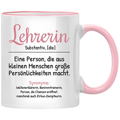 Lehrerin Definition Tasse Lehrer Geschenk Abschied, Abschiedsgeschenk, Beste lustige Tassen Geschenke für Lehrerinnen, Lehrergeschenke Lustig, Danke von Seness