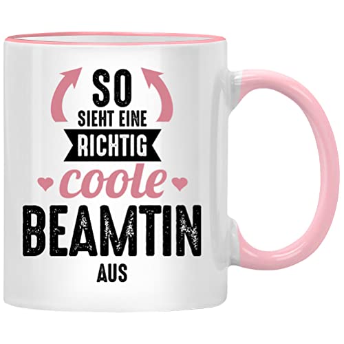 So sieht eine echt coole Beamtin aus Tasse, Beamtin auf Lebenszeit Geschenk, Beamter Geschenke, Ich bin im Ruhestand, Kaffeetasse für Beamte lustig von Seness