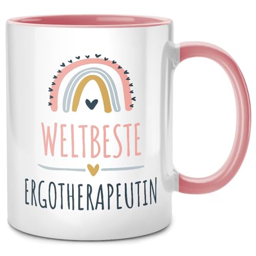 Weltbeste Ergotherapeutin Tasse, Ergotherapeut Therapeut Geschenk, Therapeutin Abschiedsgeschenk Kollegen Kollegin, Danke Geschenke Kleines Dankeschön von Seness