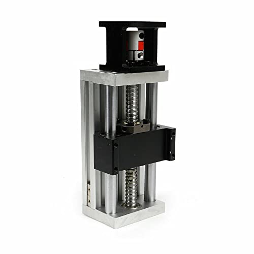 100MM Kugelumlaufspindel Manuell Lineare Schiebetisch CNC Linearführung 1605 Linearantrieb Aluminum Manueller Kugelgewinde Linear Bühne Rutsche Hub mit Spindel für die Automatisierungsindustrie von Sengfwin