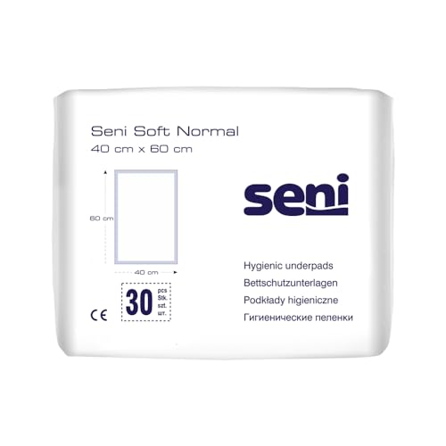 Matratzen-Auflage Seni Einmal-Bettschutz Soft Normal Größe 40 x 60 (30 Stk.) von Seni