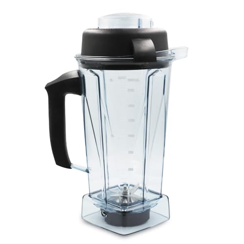 Verbesserter Vitamix-Mix-Krug mit 1,8 l Fassungsvermögen, Ersatz für Vitamix 5200 6300 VM0197 VM0101 VM0103 E310 Classic/Explorian/Commercial Serie usw. Behälterbecher Verbesserter Vitamix-Mix-Krug mit 1,8 l Fassungsvermögen, Ersatz für Vitamix 5200 6300 VM0197 VM0101 VM0103 E310 Classic/Explorian/Commercial Serie usw. Behälterbecher von Senlee