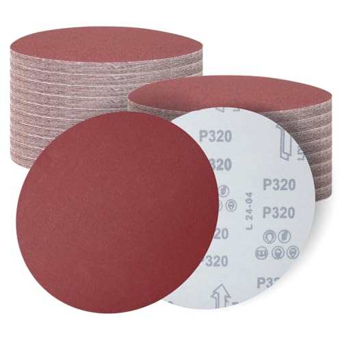 SenmaiTools 30 Stück schleifscheiben 180mm klett, Körnung 320 Exzenter Schleifpapier Schleifblätter Set, Schleifblätter Nicht poroös Löcher für zum Holz Metall SenmaiTools 30 Stück schleifscheiben 180mm klett, Körnung 320 Exzenter Schleifpapier Schleifblätter Set, Schleifblätter Nicht poroös Löcher für zum Holz Metall von SenmaiTools