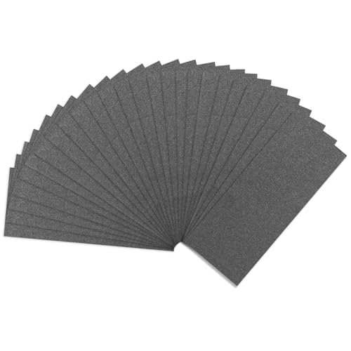SenmaiTools Schleifpapier 150 Körnung Set 25 Stk Schleifblätter 93 x 230 mm Schmirgelpapier Nass und Trocken Schleifpapier für Auto Metall Holz Stein Lack SenmaiTools Schleifpapier 150 Körnung Set 25 Stk Schleifblätter 93 x 230 mm Schmirgelpapier Nass und Trocken Schleifpapier für Auto Metall Holz Stein Lack von SenmaiTools