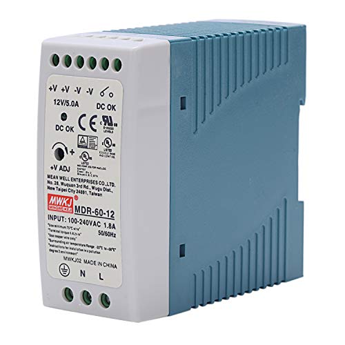 Senmubery MDR-60 12V 60W DIN-Schienen Stromversorgung AC- Treiberspannungsregler Netzteil 110V 220V Senmubery MDR-60 12V 60W DIN-Schienen Stromversorgung AC- Treiberspannungsregler Netzteil 110V 220V von Senmubery