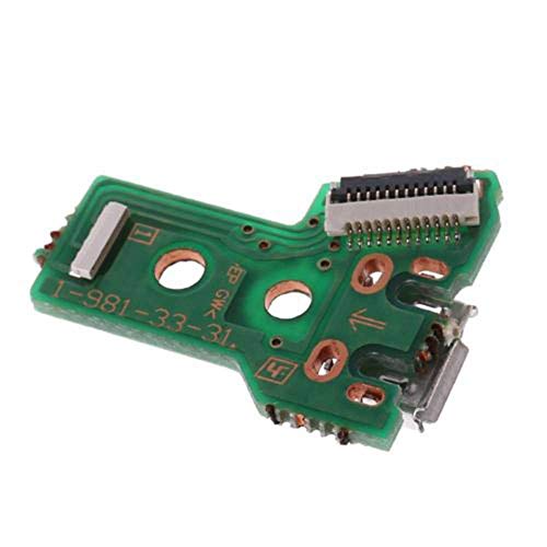 Senmubery Usb Lade Anschluss Board Für Jds-055 Ps4 Controller Mit 12 Poligem Flex Kabel von Senmubery