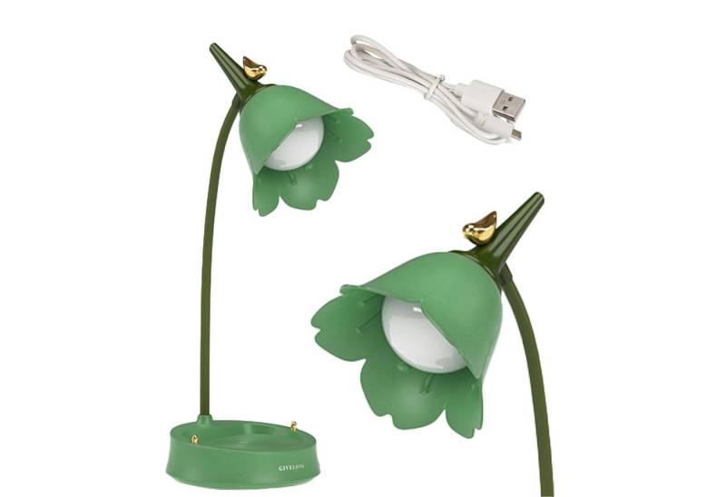 Senmudi LED Schreibtischlampe desk lamp,Schreibtischlampe Kinder, Dimmbare LED Tischlampe, LED fest integriert, 360 Grad verstellbar, warmes Licht, weißes Licht, natürliches Licht, 3 Farbtemperaturen,Wiederaufladbare Schreibtischlampe mit Touch Sensor von Senmudi