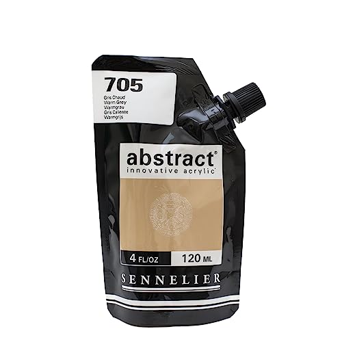 Sennelier 705 Farbe Acryl Abstract 120 ml Grau Warm von Sennelier