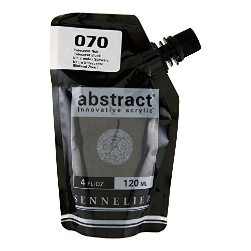 Sennelier Abstract Acrylic 120ml, Iridescent Black von Sennelier