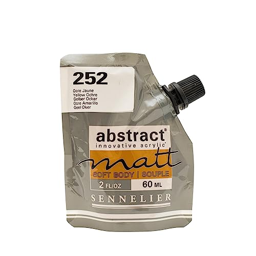 Sennelier Acrylfarbe, matt, abstrakt, 60 ml, Ockergelb von Sennelier