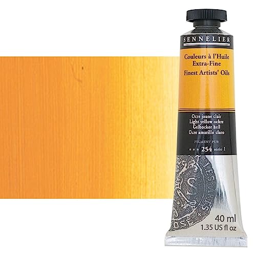 Sennelier Artists' Oil Color - Light Yellow Ochre - 40ml Tube by Sennelier von Sennelier