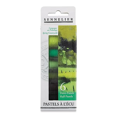 SENNELIER Extra Soft Half Pastell 6 Stäbchen Set 6 Stück Frühling von Sennelier