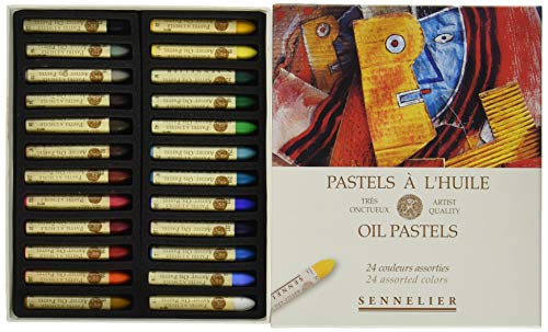 Sennelier Ölpastelle, sortiert, Holz, Glas, Metall, 24 Stück (1 Stück) Sennelier Ölpastelle, sortiert, Holz, Glas, Metall, 24 Stück (1 Stück) von Sennelier