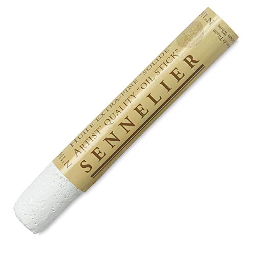 Sennelier Öl Sticks: 38ml Künstler-Qualitäts-Öl-Bar: Titanweiß von Sennelier