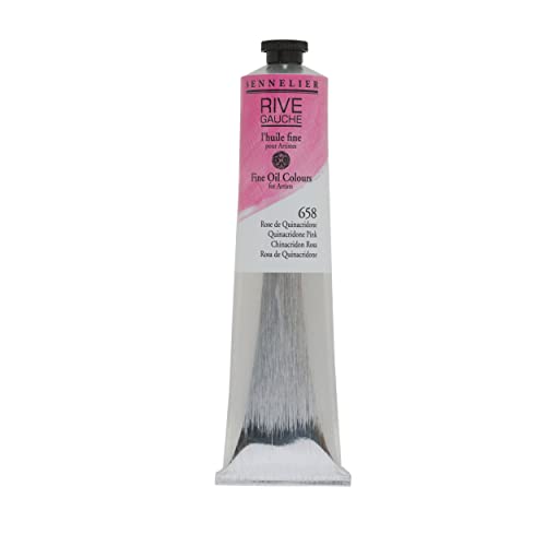 Sennelier Rive Gauche Fine Oil Color for Artists, 200ml Tube, Quinacridone Pink 658 von Sennelier