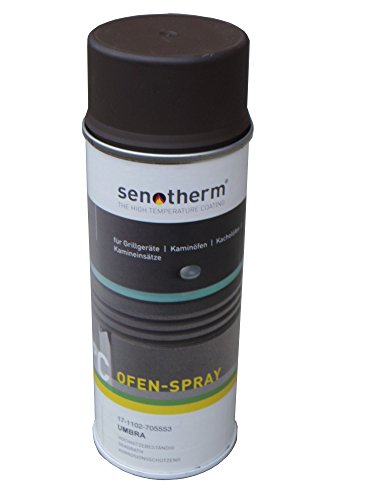 Ofenspray Umbra Weilburger Senotherm Ofen Lack hitzebeständig 400 ml von Senotherm