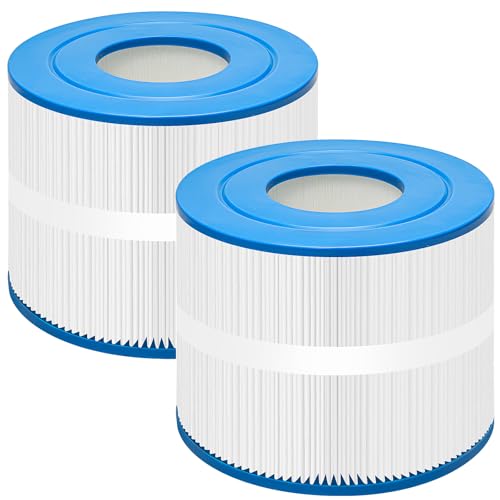 Senowi 2er-Pack PBF40M Spa Whirlpool-Filter, Ersatz kompatibel mit Pleatco PBF40M, Bull Frog Spas, Wellspring 30 Coreless 10-00282, Ersatz-Filterkartusche Senowi 2er-Pack PBF40M Spa Whirlpool-Filter, Ersatz kompatibel mit Pleatco PBF40M, Bull Frog Spas, Wellspring 30 Coreless 10-00282, Ersatz-Filterkartusche von Senowi