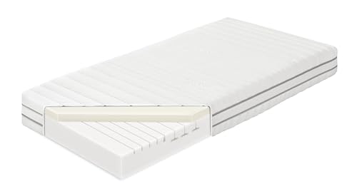 Select Memory Senpo Matratze | 160x200 cm | Ergonomische Memory-Schaum-Matratze für gesunden Schlaf & Wirbelsäulenentlastung | mittelfest, Abnehmbarer Bezug, Medizinprodukt von Senpo