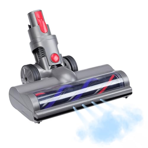 Motorisierte Elektrobürste, Turbo kompatibel für Dyson V7 V8 V10 V11 V15 Staubsauger Düse mit Rolle Borsten Rollbürste mit LED-Licht für harte Teppiche Parkett Fliesen Motorisierte Elektrobürste, Turbo kompatibel für Dyson V7 V8 V10 V11 V15 Staubsauger Düse mit Rolle Borsten Rollbürste mit LED-Licht für harte Teppiche Parkett Fliesen von Senprity