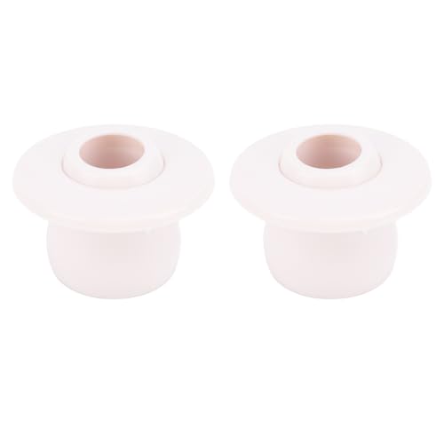 2pcs Spa -Strahlanschläge 20 mm Druck im Durchmesser erweiterter Komfort PVC Pool Hot Temps Augapfel -Düsendüse für 40 mm Rohr von Senrusa