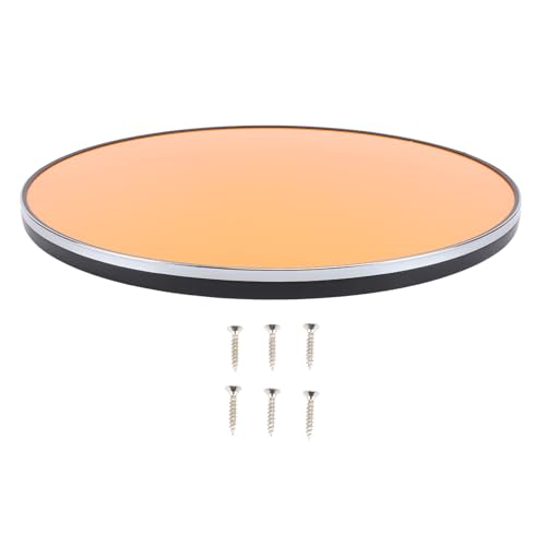 450 mm RV Tischplatte Runde Holz Orange High Gloss Marine Tisch für RV Yacht Truck Deck Terrasse von Senrusa