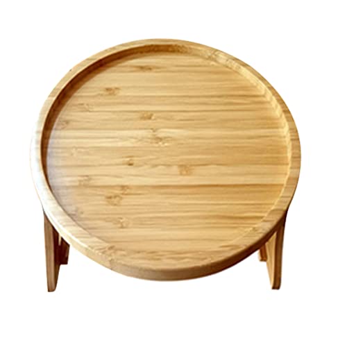 Clip am Tablettsofa Tisch tragbare Couch Arm Tablett Tischholz -Sofa -Armlehnen -Clip auf Tablett zum Essen und Trinken von Senrusa