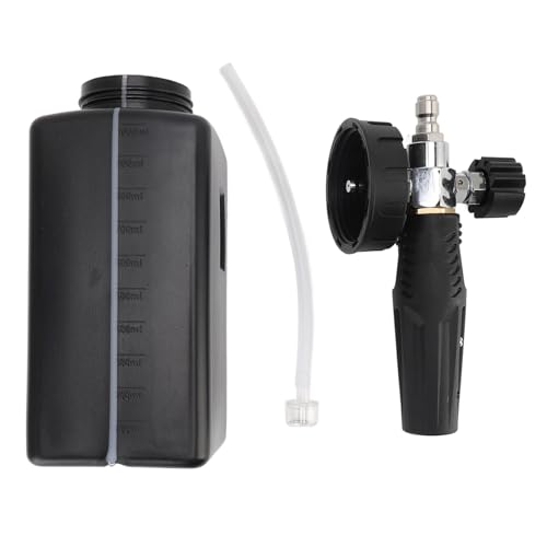 Handheld -Schaumsprühgerät 1000 ml Hochdruckauto -Schaumsprühgerät für Hausgarten Rasendüngung Reinigung Schwarz von Senrusa