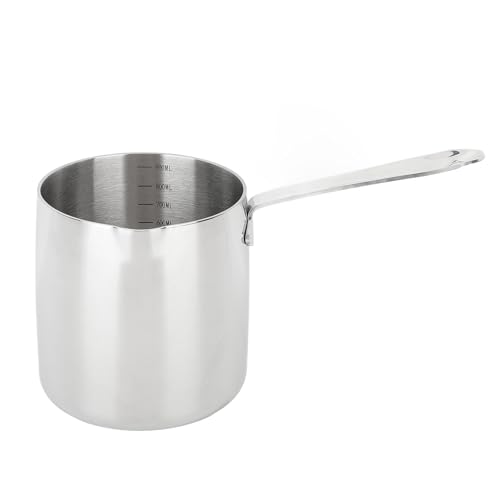 Milch Butterwärmertopf 304 Edelstahl 900 ml Herd Schokoladenschmelzschmelz türkischer Kaffeekanne mit langem Griff für Heimküche Milch Butterwärmertopf 304 Edelstahl 900 ml Herd Schokoladenschmelzschmelz türkischer Kaffeekanne mit langem Griff für Heimküche von Senrusa
