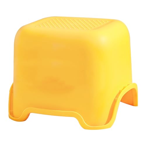Mini Stuhl Stiefhocker Süß Ententier Cartoon Design Stapelbar verdickter Plastik Anti -Schlupf Home Stool für Innencamping von Senrusa