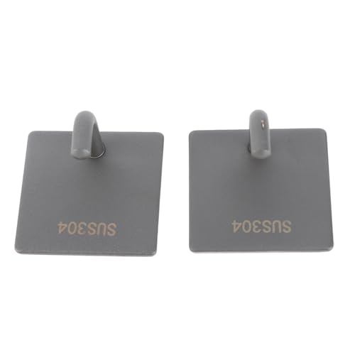Senrusa 2pcs Badetuchhaken 304 Edelstahl hoher Ladung Hafthaken für die Küchentoilette von Senrusa