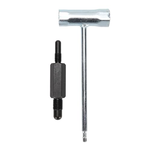 Senrusa Chainsaw Wrench Steel Chainsaw Spanner with Piston Stop Tool Flywheel Clutch Disassembly Tool for MS070 MS090 180 Senrusa Chainsaw Wrench Steel Chainsaw Spanner with Piston Stop Tool Flywheel Clutch Disassembly Tool for MS070 MS090 180 von Senrusa