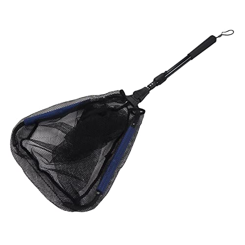 Senrusa Fine Mesh Deep Skimmer Net Fishing Net mit Aluminiumlegierung Teleskopstange Fischereiausrüstung von Senrusa